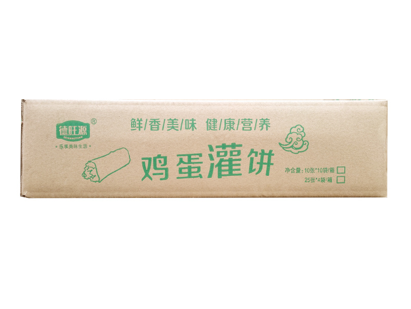 德旺源鸡蛋灌饼110g早餐方便鸡蛋灌饼速食半成品商用