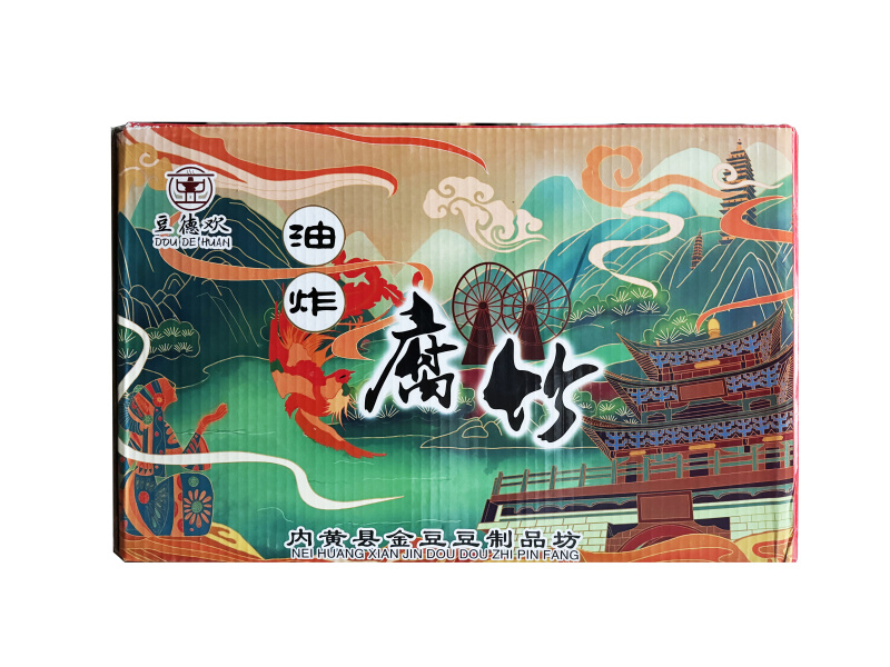 豆德欢油炸腐竹煎油炸烧烤火锅麻辣烫关东煮食材