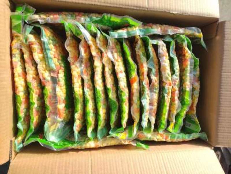 丰驰玉米虾仁(真空)冷冻玉米虾仁半成品小吃商用食材