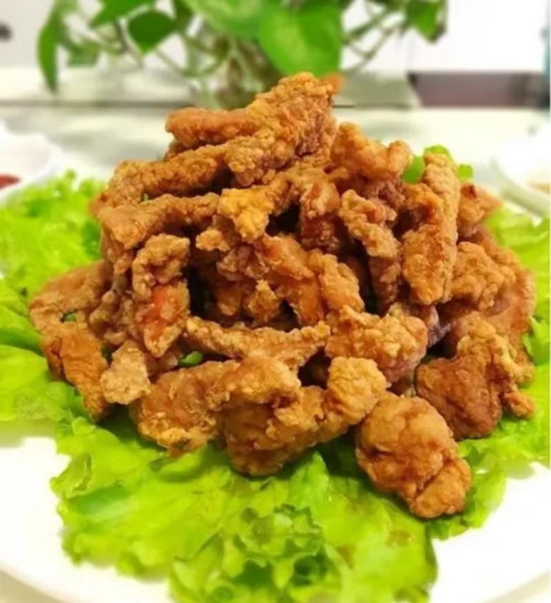 昊瑞天干炸里脊冷冻油炸里脊半成品小吃商用食材
