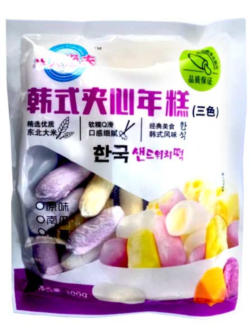 华人渔夫三色芝士年糕麻辣烫关东煮火锅年糕冒菜商用食材