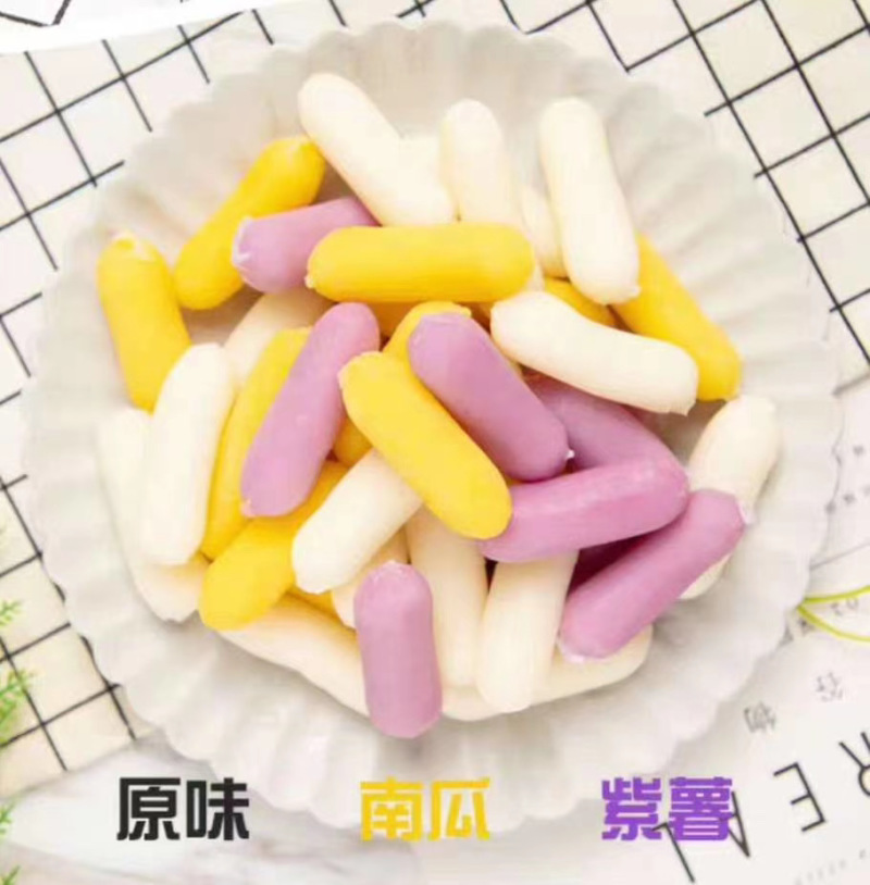 华人渔夫三色芝士年糕麻辣烫关东煮火锅年糕冒菜商用食材