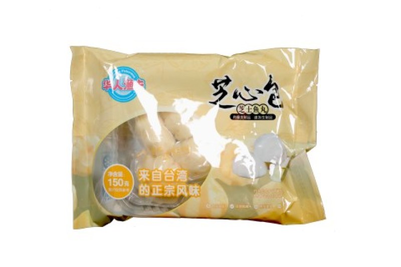华人渔夫鳕鱼芝心包涮火锅丸子关东煮半成品商用配菜食材