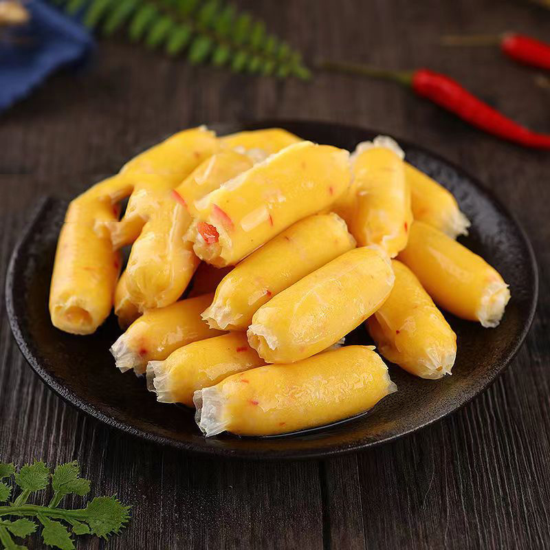 华人渔夫芝士鱼肠涮火锅丸子关东煮半成品商用配菜食材