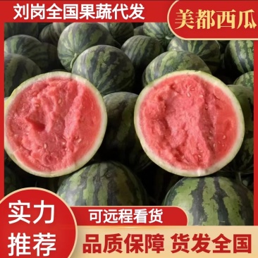【推荐】夏邑精品美都西瓜，一手货源量大从优，欢迎来电