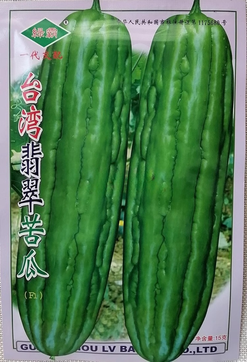 丰润苦瓜种子中熟肉厚瘤条粗直瓜条整齐耐热抗病