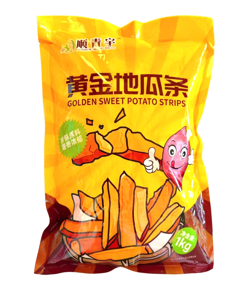 黄金地瓜条油炸小吃地瓜条半成品网红商用批发