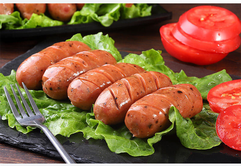 洋葱与香肠搭配示意图