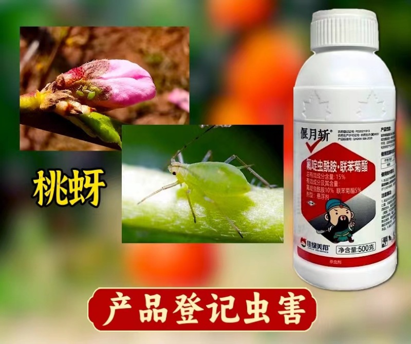 15%氟啶虫酰胺联苯菊酯蚜虫专用刺吸害虫飞虱粉虱杀虫剂