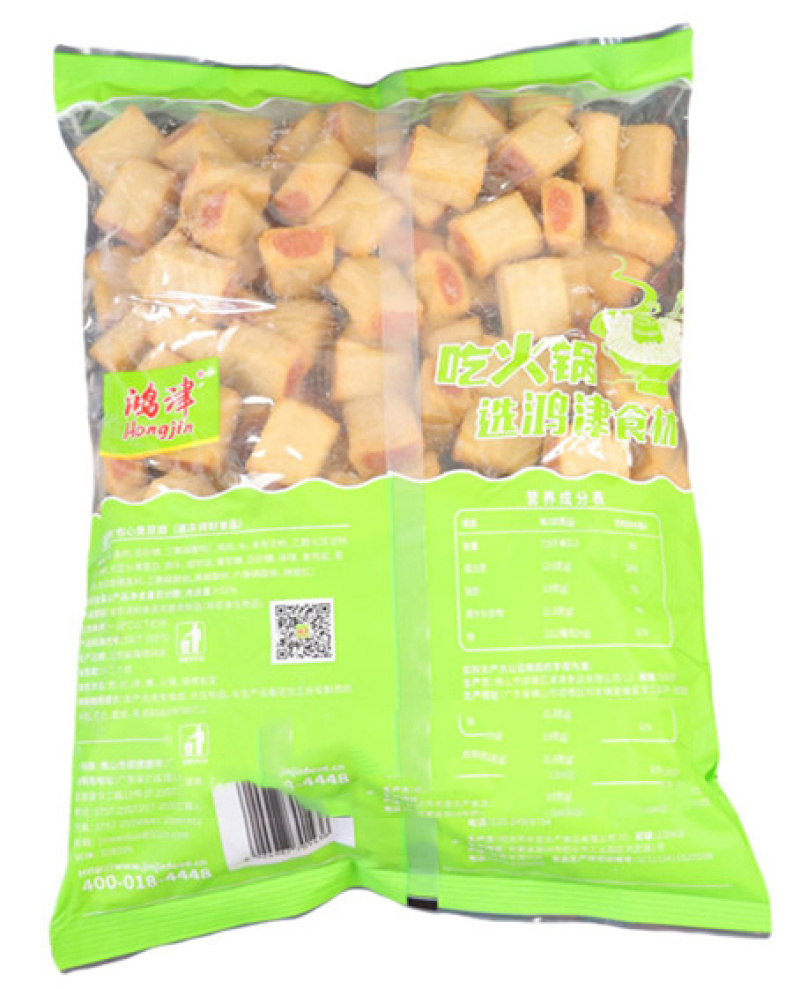 津津包心鱼豆腐涮火锅丸子关东煮半成品商用配菜食材
