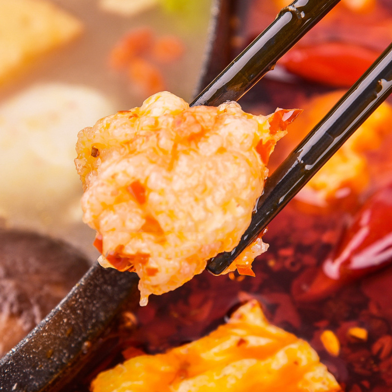 玖嘉久A级青虾滑涮火锅虾滑关东煮半成品商用配菜食材