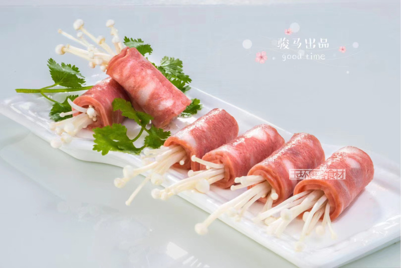 骏马超值培根冷冻商用鸭胸半成品小吃餐饮食材批发