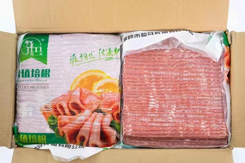 骏马超值培根冷冻商用鸭胸半成品小吃餐饮食材批发