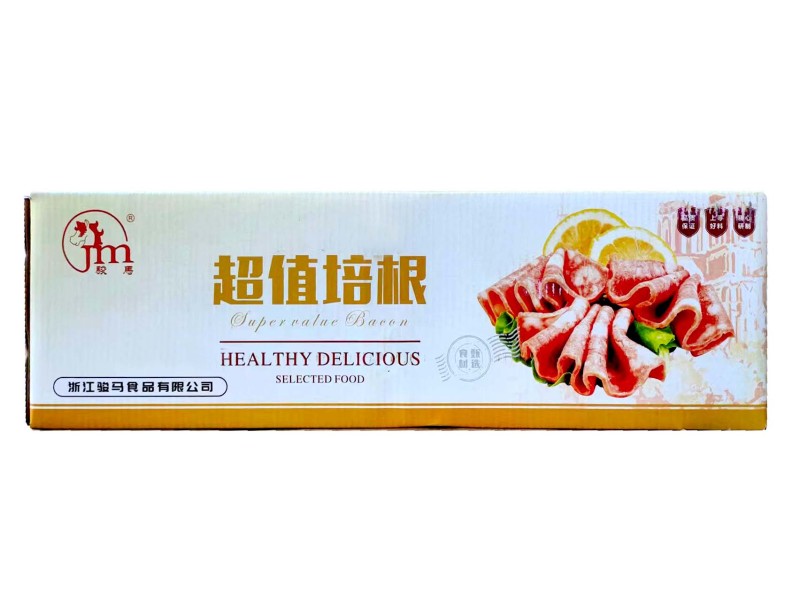骏马超值培根冷冻商用鸭胸半成品小吃餐饮食材批发