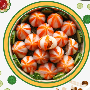 骏马吉祥三宝涮火锅丸子关东煮半成品商用配菜食材