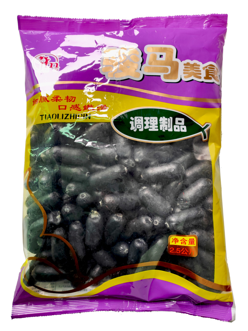 骏马墨鱼一口肠涮火锅丸子关东煮半成品商用配菜食材