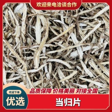 当归节子片。规格齐全量大优惠可视频看货欢迎咨询