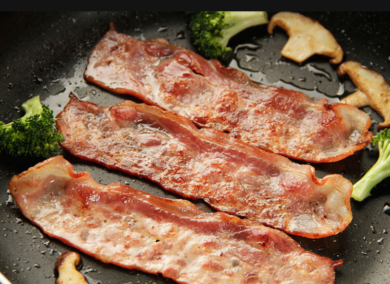 鑫泓泽培根肉片早餐家用手抓饼披萨配菜烧烤非低脂食材商用