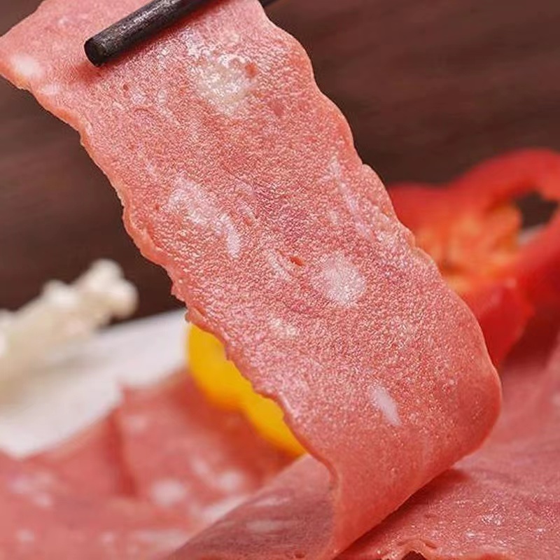 鑫泓泽经典培根原切半成品早餐手抓饼配菜烧烤食材商用批发
