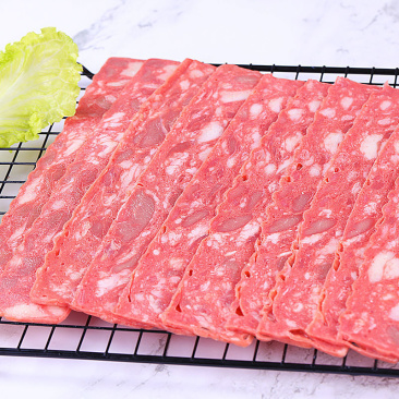 鑫泓泽经典培根原切半成品早餐手抓饼配菜烧烤食材商用批发