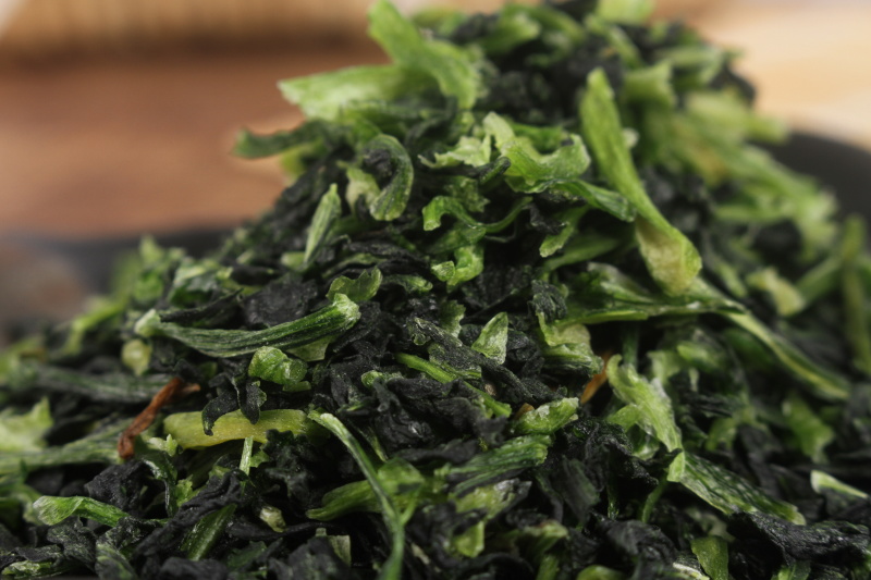 脱水青梗菜脱水青菜粒烘干青梗菜干制品
