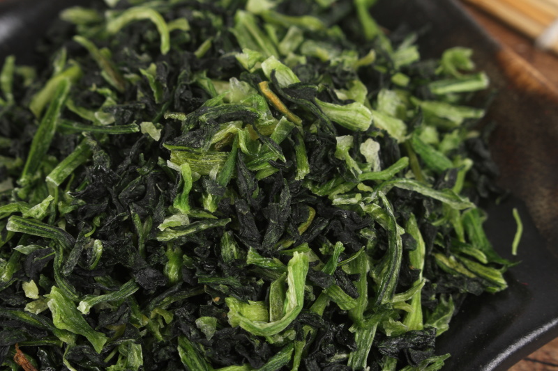 脱水青梗菜脱水青菜粒烘干青梗菜干制品