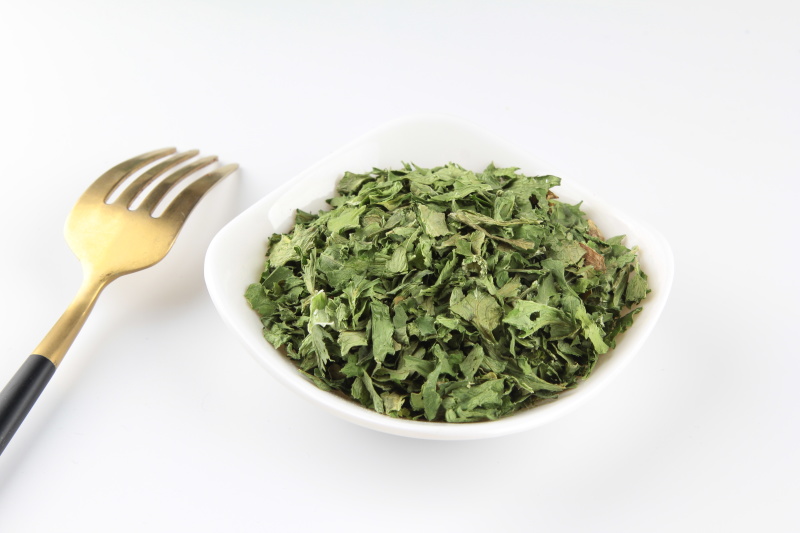 脱水菠菜叶脱水菠菜片粒烘干菠菜干制品