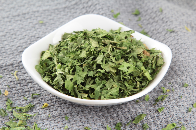 脱水菠菜叶脱水菠菜片粒烘干菠菜干制品