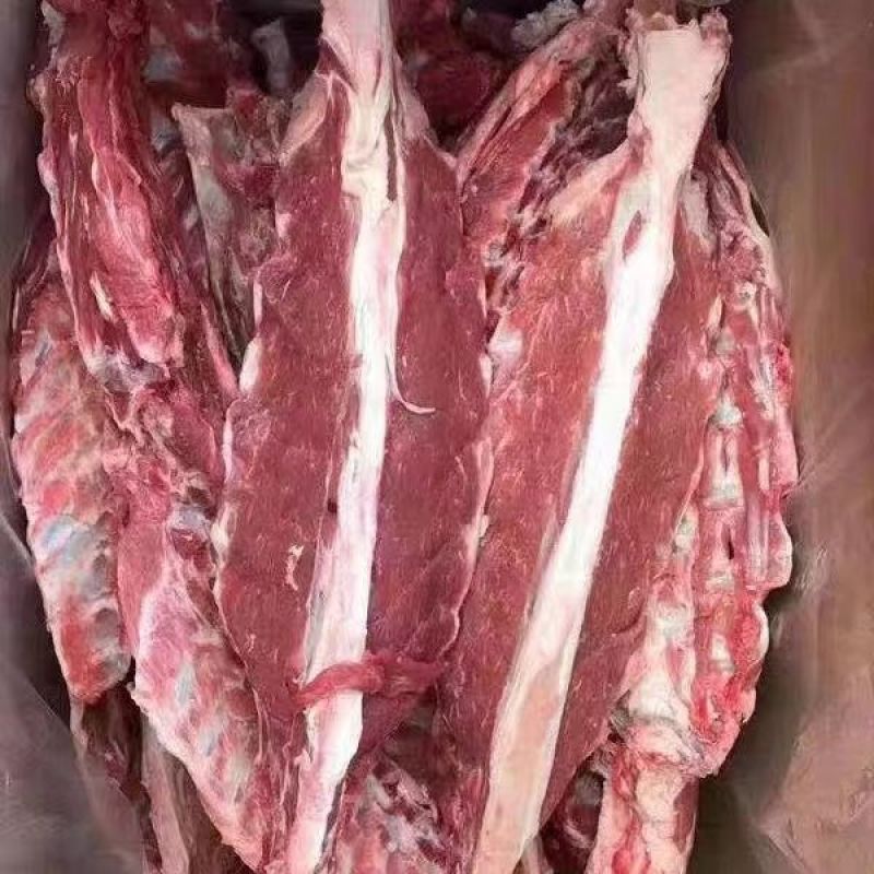 新鲜冷冻满肉羊脖骨羔羊脖子羊蝎子羊骨头火锅熬汤食材
