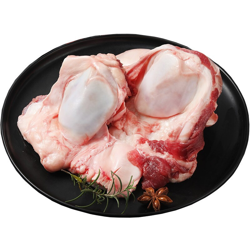 带肉牛膝盖骨新鲜牛大骨牛骨头网红吃播黄牛牛窝骨