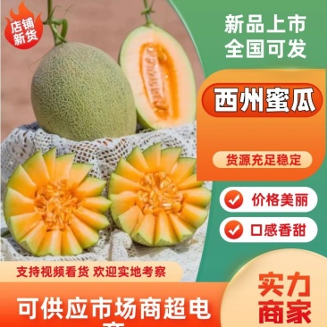 新疆哈密瓜西州蜜瓜货源充足产地直发量大优惠