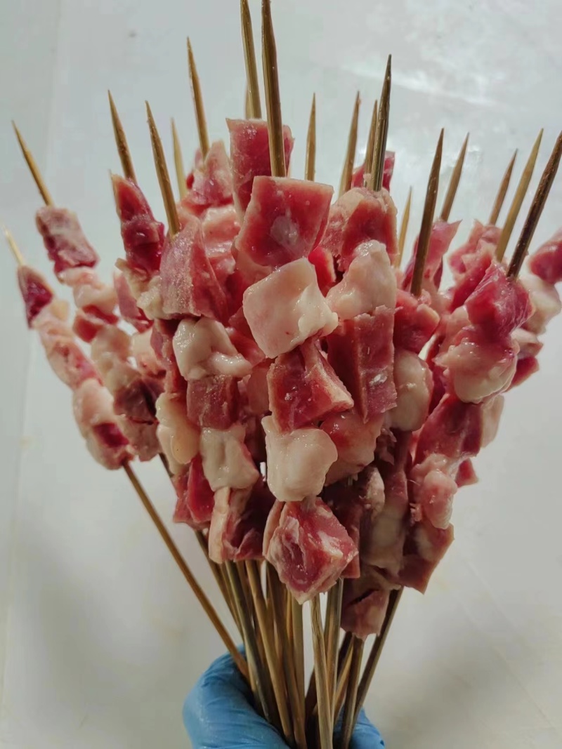 原切羊肉串工厂直销量大质优价格优惠欢迎咨询采购