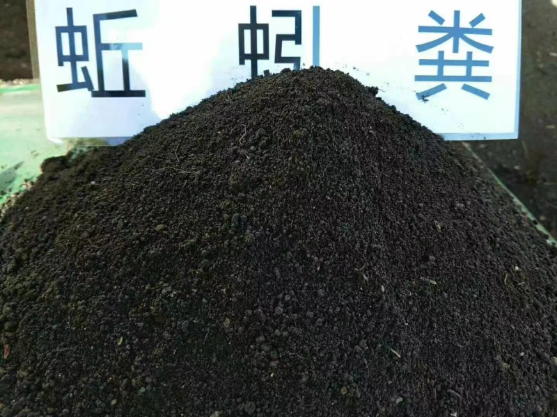 厂家直销牛粪养殖拱土蚯蚓粪育苗底肥