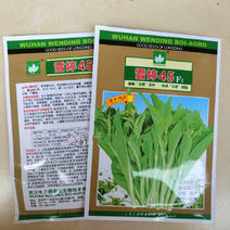 雪婷45白菜苔种子耐热耐寒侧苔萌发快苔浅绿白抗病