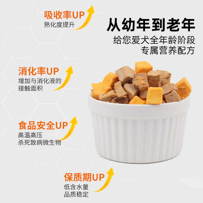 狗粮工厂批发全价冻干犬粮鲜肉无谷通用型犬粮