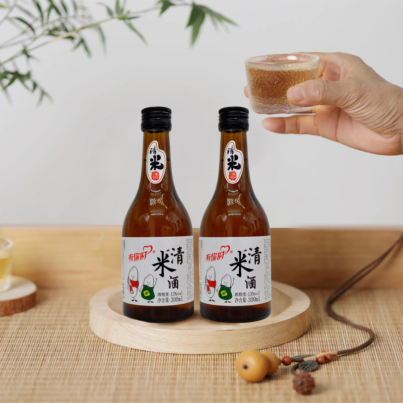 【黄氏酒厂·花果酒贴牌·厂家直发】纯发酵清米酒