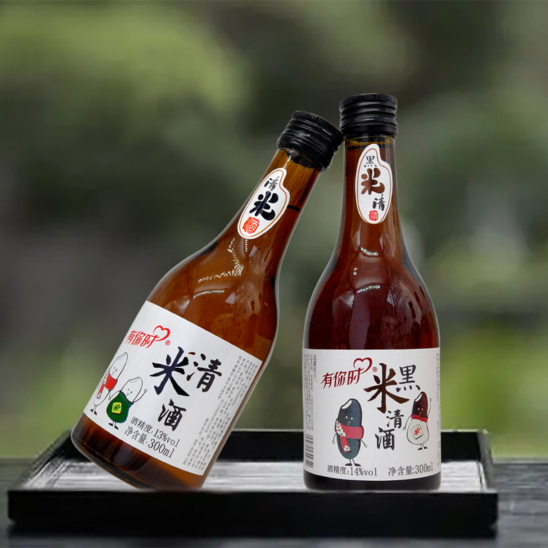 【黄氏酒厂·花果酒贴牌·厂家直发】纯发酵清米酒