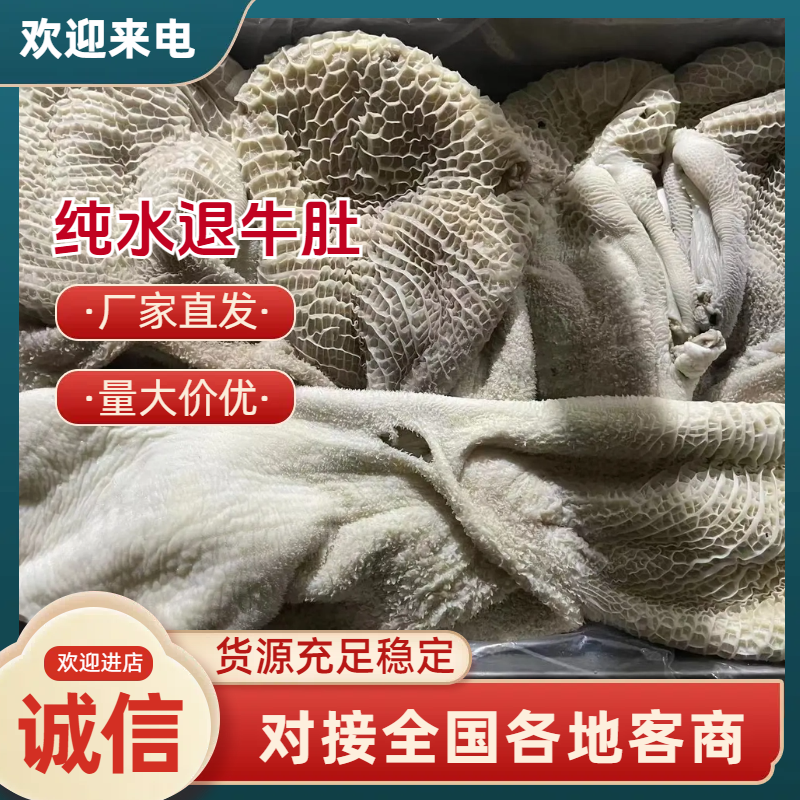 【优选牛肚】山东济南商河纯水退牛肚大量有货欢迎采购商随时咨询