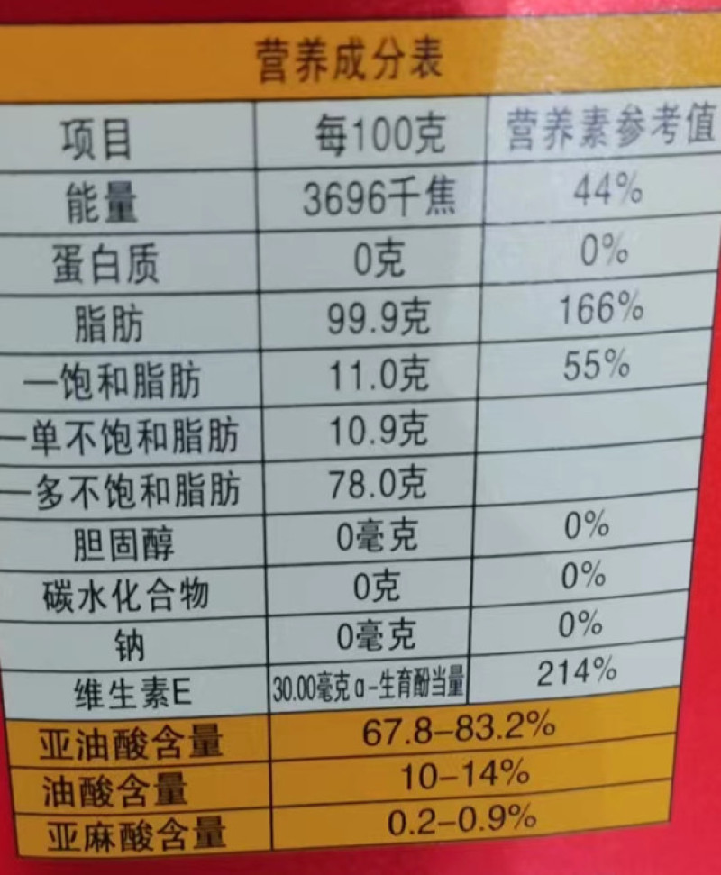 红花籽油5升大桶新疆特产正宗植物压榨食用油营养丰富家用油