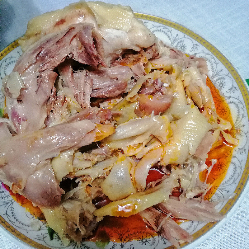 椒麻鸡新疆特产麻辣真空熟食手撕即食营养食用鸡肉产地批发