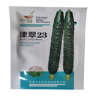 津翠23黄瓜种子强雌黑亮抗高温黄瓜种子黑亮早熟抗霜霉病