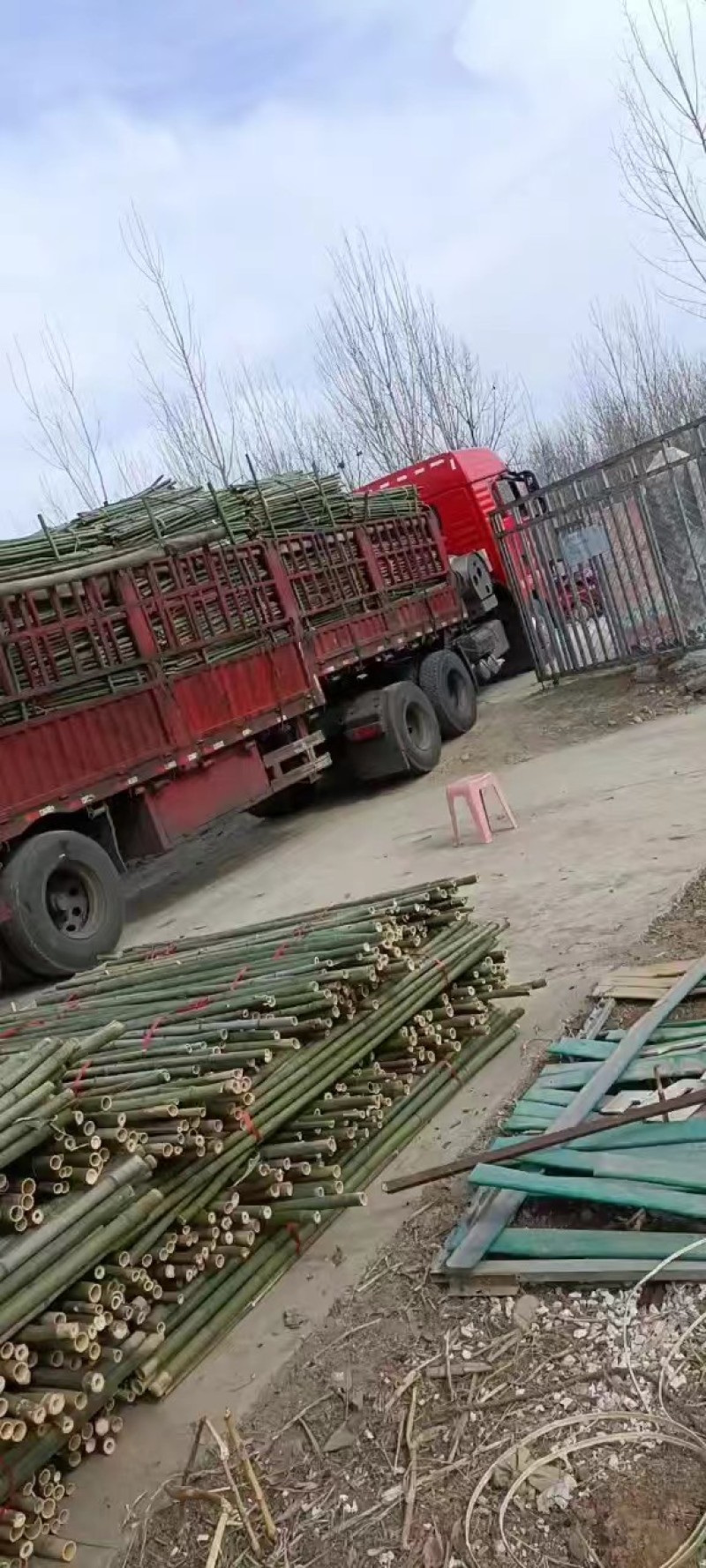 精品竹竿竹子蔬菜竹架支撑竹竿产地直发对接全国