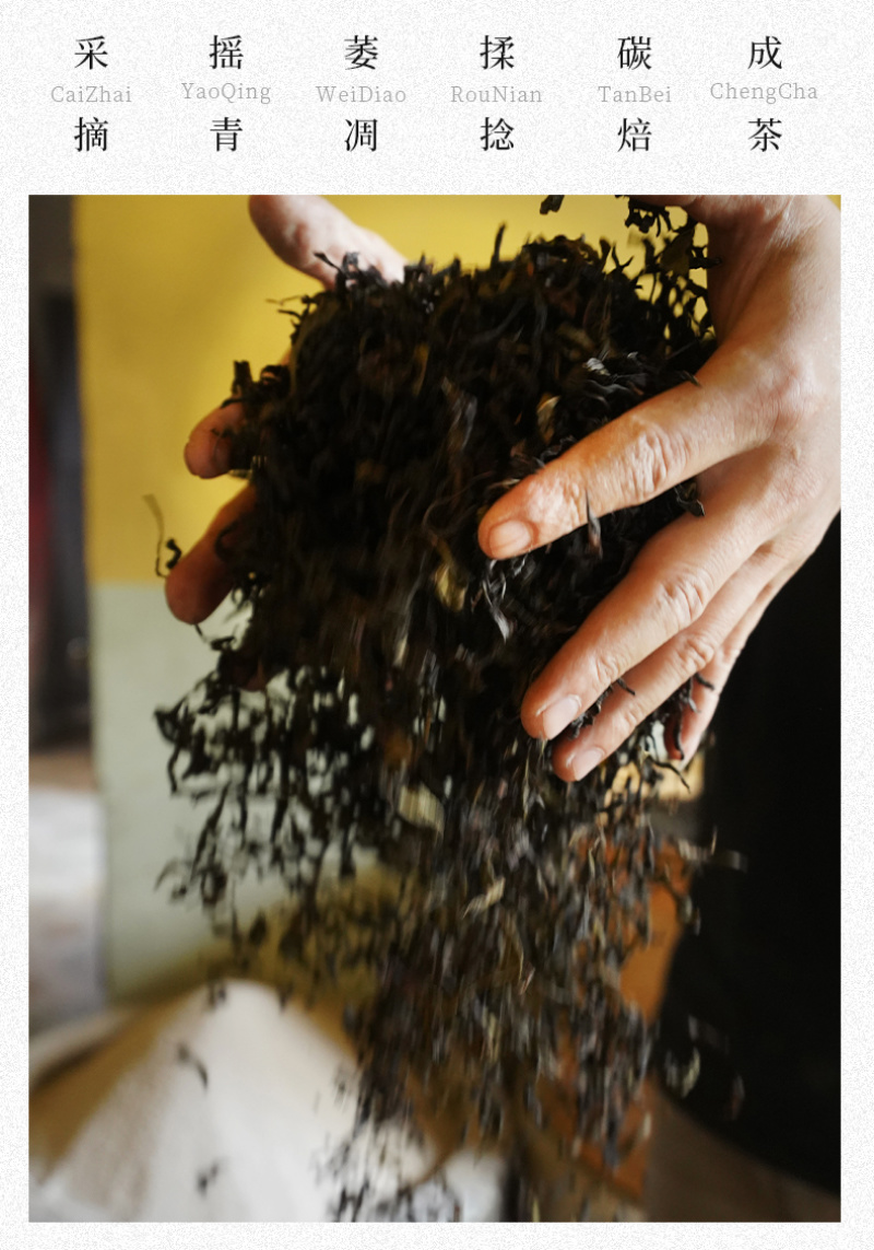 武夷岩茶正岩肉桂花果桂香坑涧特级善颖尊享品鉴装手工茶