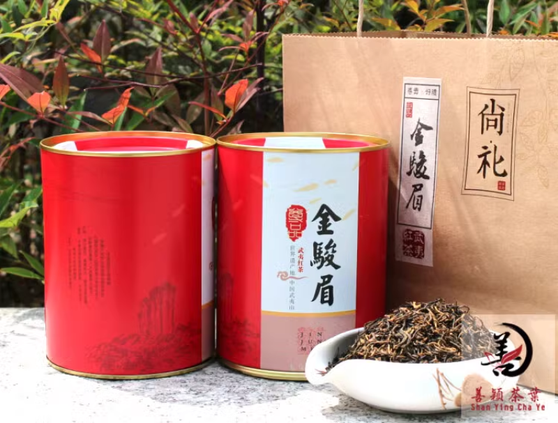 武夷山桐金骏眉茶叶花香金骏眉花果香黑芽蜜香红茶厂