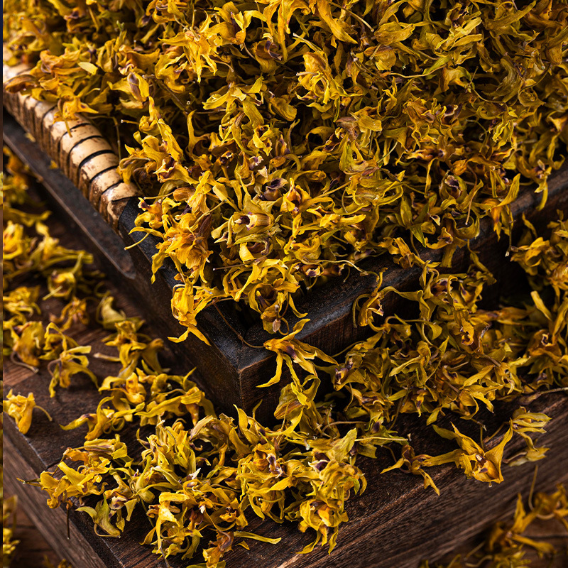 铁皮石斛花鼓槌石斛花金钗石斛花石斛干花产地货源批发