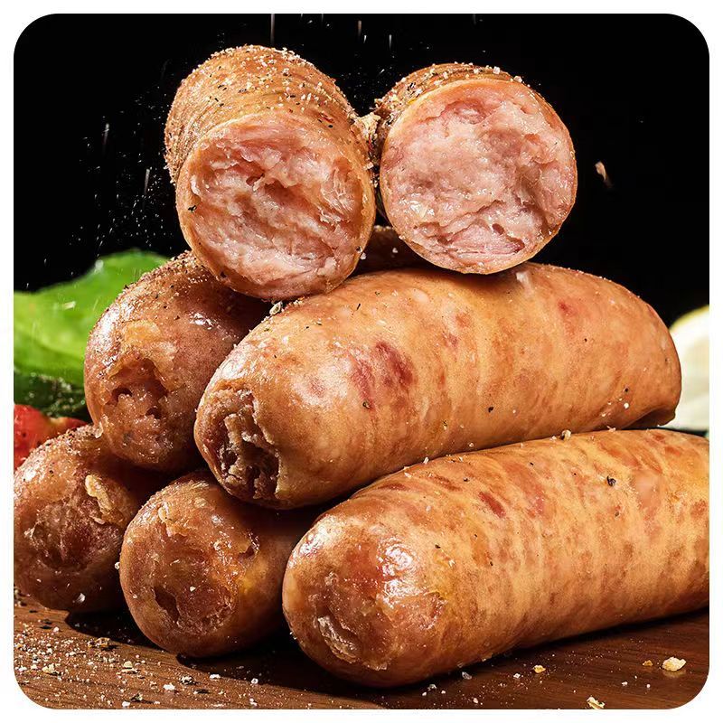 环惠客烤肠肉肠黑胡椒原味香肠清真台湾风味热狗肠烧烤食材
