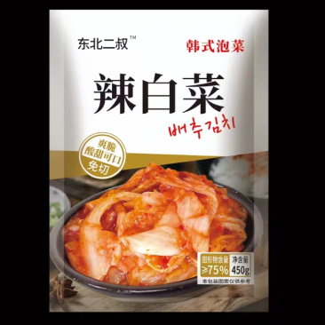 辣白菜咸菜韩国泡菜下饭菜450g/袋