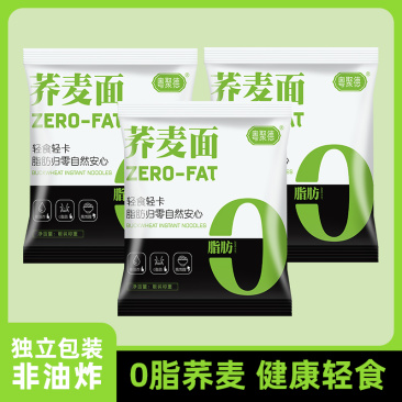 非油炸荞麦面高饱腹免煮可一件代发批发