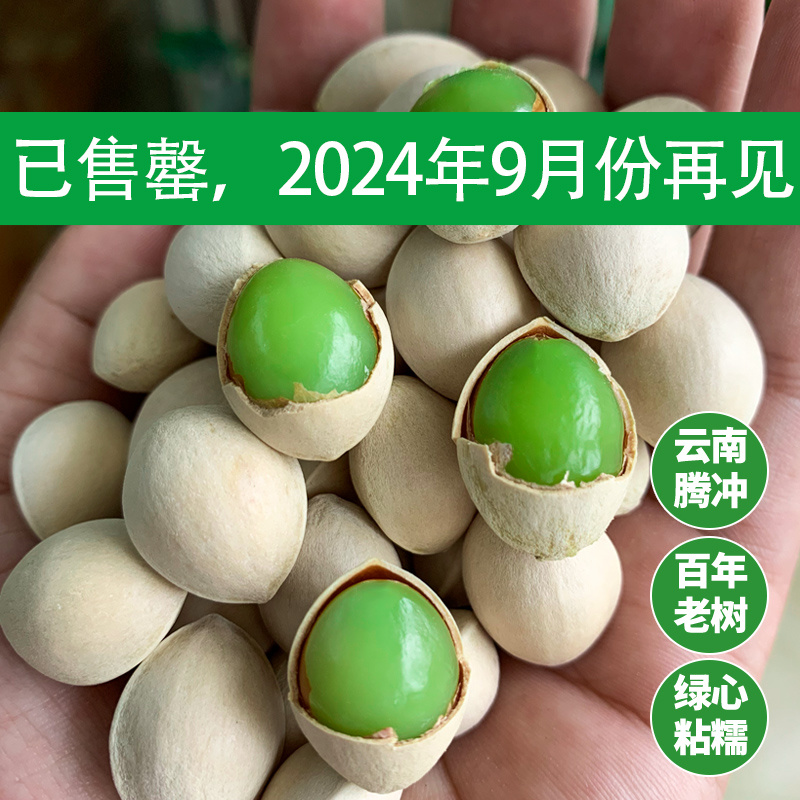 白果新鲜银杏果2023年新货云南腾冲银杏村古树老品种粘糯