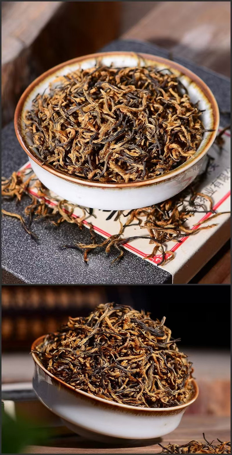 武夷山桐木金骏眉茶叶花香蜜香武夷红茶正山500gPVC